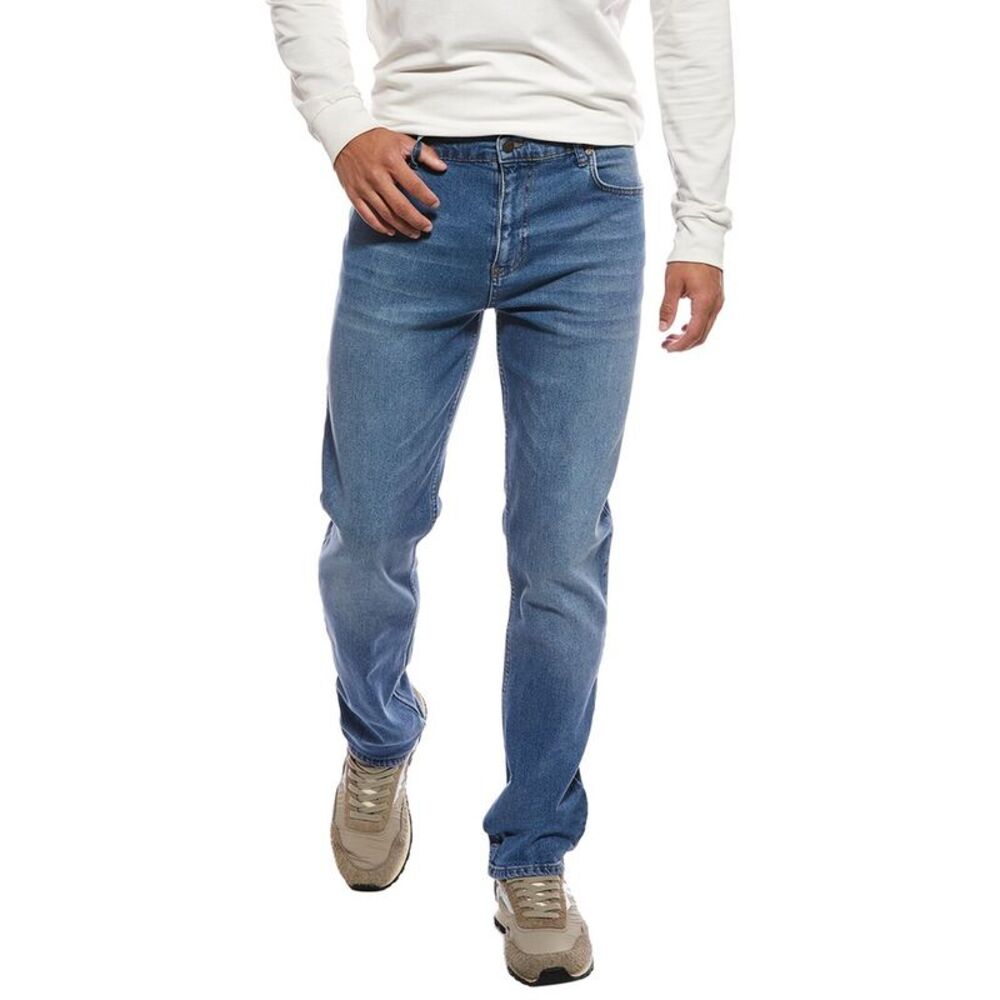Cavalli Class Womens  Straight Washed Jean, Blue